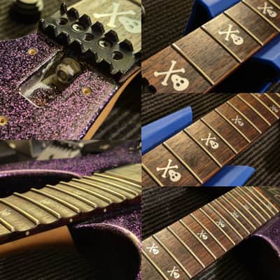 ESP Custom Shop KH-2 Kirk Hammett Signature 2018 - Purple Sparkle ☆VIDEO☆ image 4