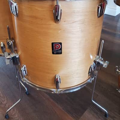 Premier Elite 5 Piece Drumkit 1970s Natural image 7