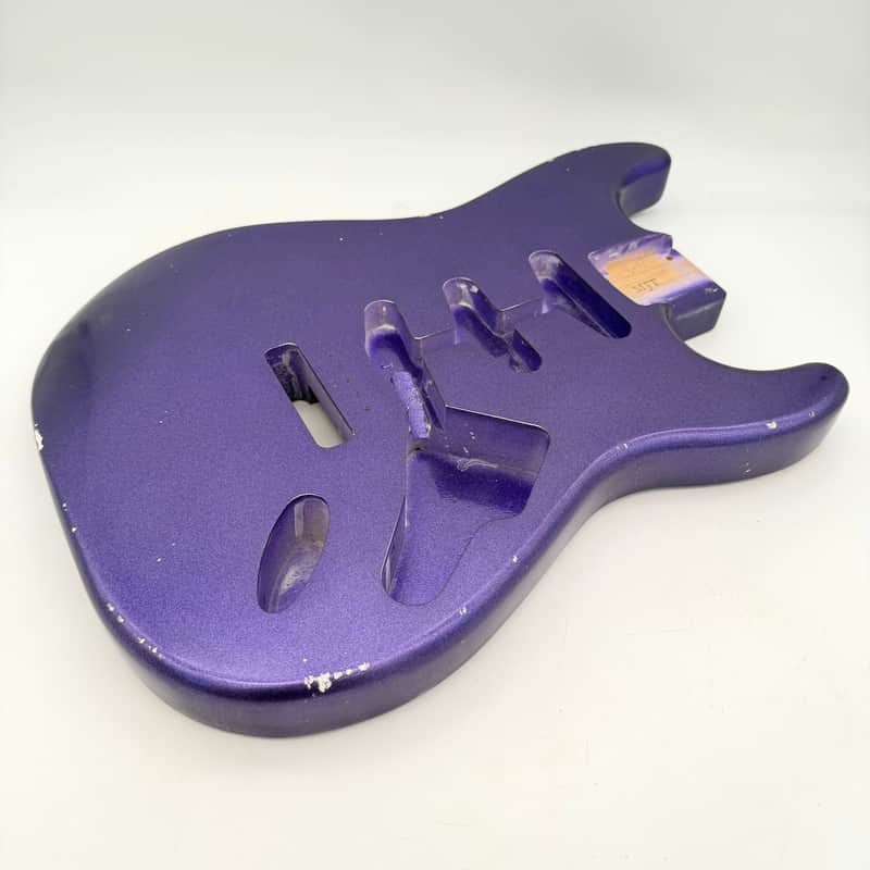 MJT Stratocaster Body Alder Crown Royal Relic Nitro Light mjt6697 image 1