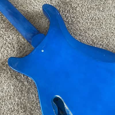 HH Electric Guitar DIY Project, Metallic Blue, 22 Frets image 16