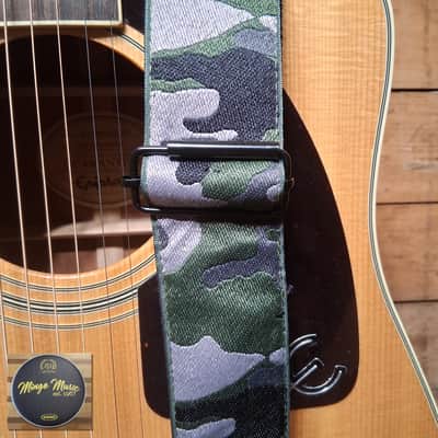 Dunlop RANGER GREEN Camouflage JACQUARD STRAP D6716 image 2