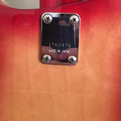 Ibanez 2338B 1976 Fireglo ( Lawsuit Rickenbacker Copy ) image 9