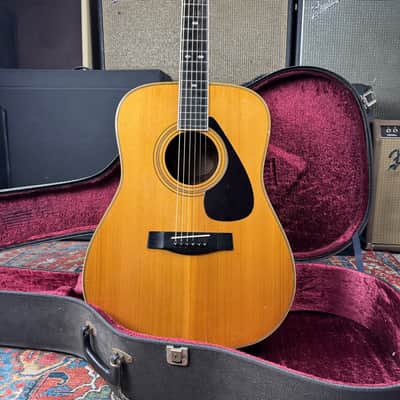 Yamaha L6 Solid Top Dreadnought w/Hard Case - 1982 image 4