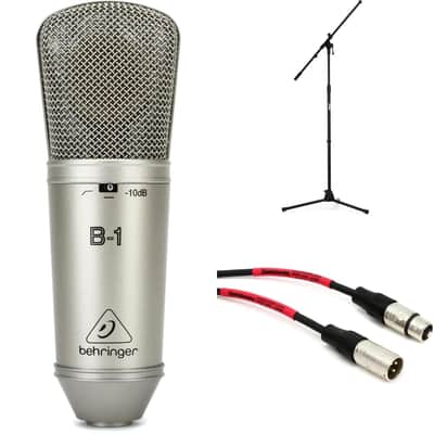 Behringer B-1 Large-diaphragm Condenser Microphone Bundle with Stand and Cable