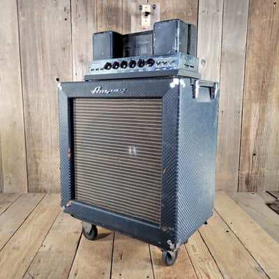Ampeg B-15-N 1966 w/ Altec Speaker Serviced - Blue Checker image 3