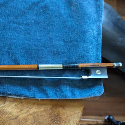 Revived Old 4/4 Bench-Made Violin Labeled Pietro Perni 1892, Vintage Roman Labeled Fiddle Outfit w/ Holstein Pernambuco Bow and Antique Case image 12