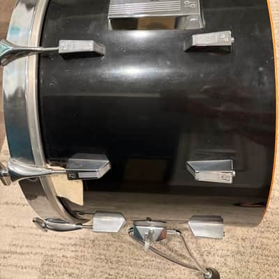 Sonor Phonic 22x14” Bass Drum 1987 ONYX Gloss Black - Bobby Christian Estate image 20