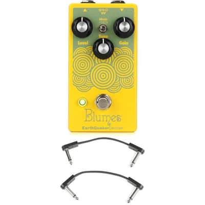 EarthQuaker Devices Blumes Low Signal Shredder Overdrive Pedal with EBS Patch Cables image 2