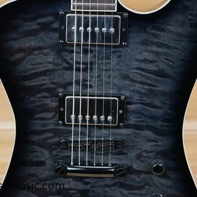 ESP LTD Phoenix-1000 QM - See Thru Black Sunburst image 4