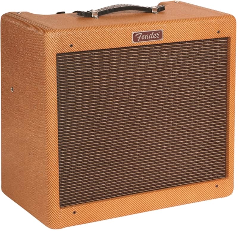 Fender Blues Junior Lacquered Tweed 15-watt 1x12" Tube Combo Amp image 1