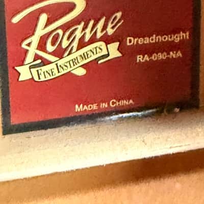 Rogue Fine Instruments Dreadnought RA-090-NA image 8