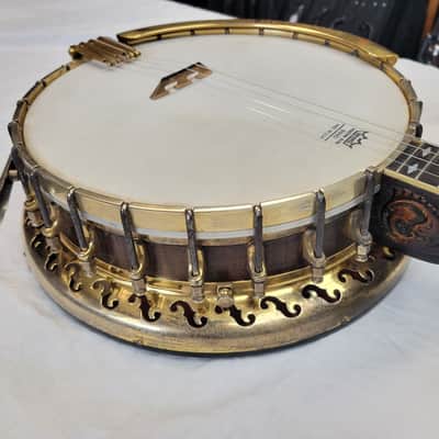 B&D Silver Bell, Model 3, Plectrum Banjo, circa 1926, with original case image 5