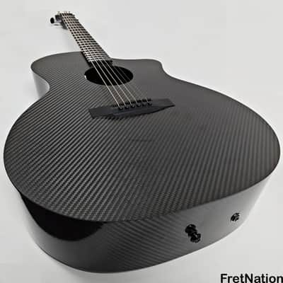 KLOS Grand Cutaway Acoustic Guitar w/ LR Baggs Anthem Carbon Fiber 4.28lbs #164423 image 7