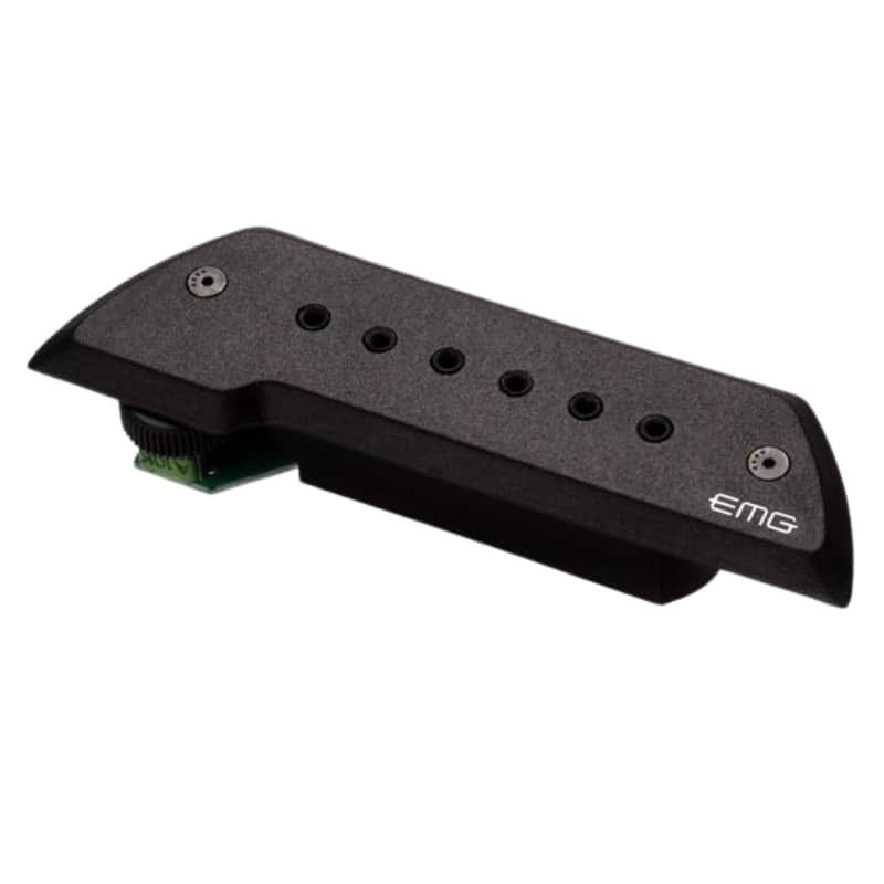 EMG ACS Acoustic Sound Hole Pickup, Black image 1