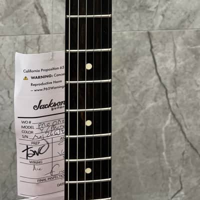 Jackson Pro Origins 1985 Limited Edition San Dimas SD1 HH FR, Ebony Fingerboard, Yellow Bengal 2910059500 image 6