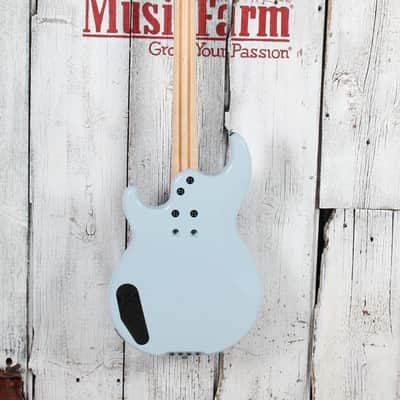 Yamaha BB434 BB400 Series Bass 4 String Electric Bass Guitar Ice Blue image 6