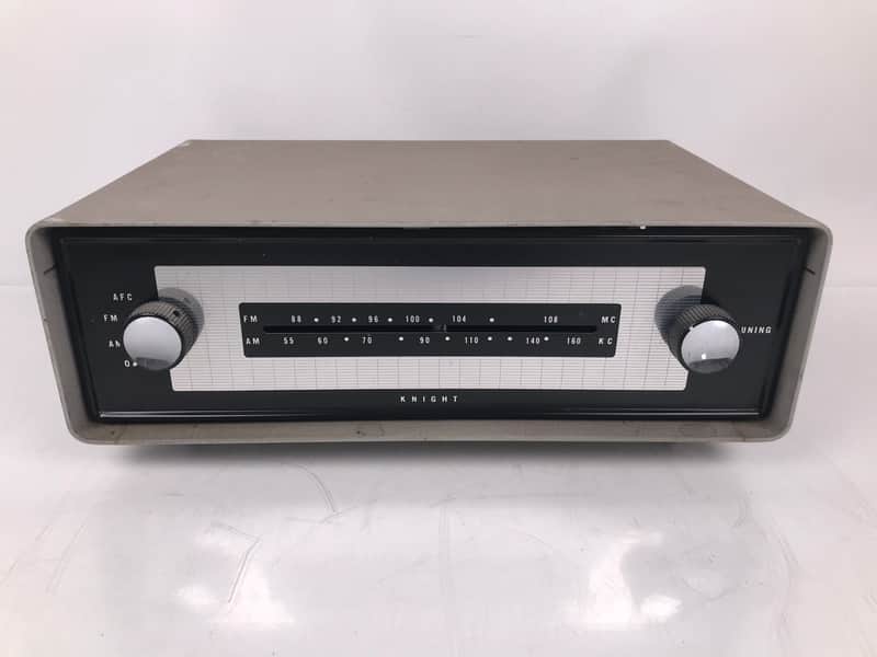 Knight 83YX787 1958 AM/FM Tube Tuner image 1