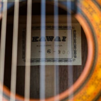 Solid Cedar Top Rare Vintage Kawai G 300 - Made in Japan image 22