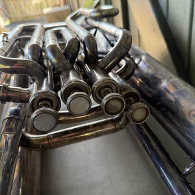 Yamaha YBB-321WC Intermediate BBb 4Valve Tuba 2010s - Lacquered Brass image 11
