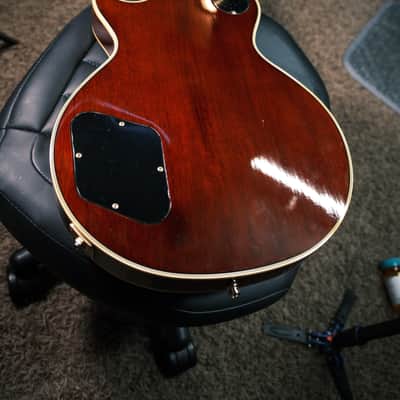Orville by Gibson LPC Les Paul Custom with Rosewood Fretboard 1991 Wine Red image 16