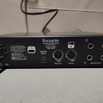 Focusrite Clarett 2Pre USB‑C Audio Interface – Excellent Condition – Tested & Working – NOT FIREWIRE image 5
