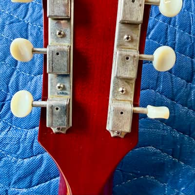 Gibson Custom Shop '63 SG Junior Reissue Lightning Bar 2020 - Present - Cherry Red image 11