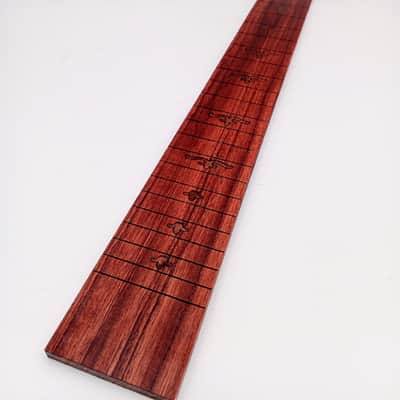 Weymann® NOS 25.5" Swoop Fingerboard Fretboard African Rosewood image 2