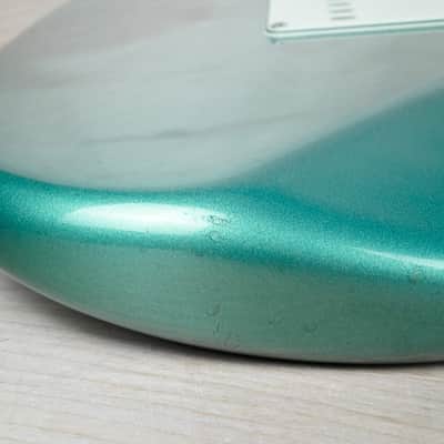 Fender American Vintage '57 Stratocaster Yamano Music 2004 Ocean Turquoise Metallic w/ OHSC image 11