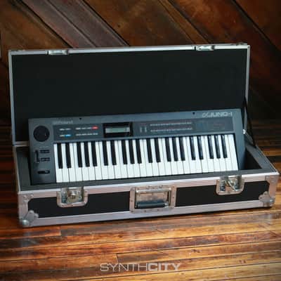 Roland Alpha Juno-1 49-Key Programmable Polyphonic Synthesizer w/ Road Case