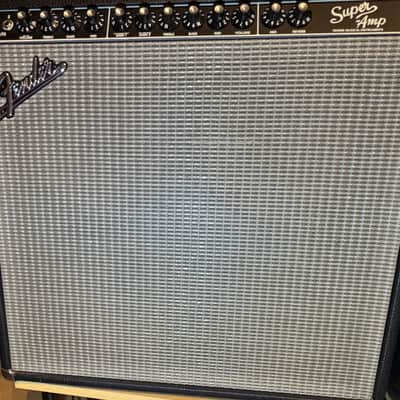 Fender Super Amp 2-Channel 60-Watt 4x10" Guitar Combo 1993 - 1995 - Black image 2