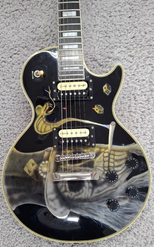 Orville Les Paul Custom John Sykes Customized Electric Guitar