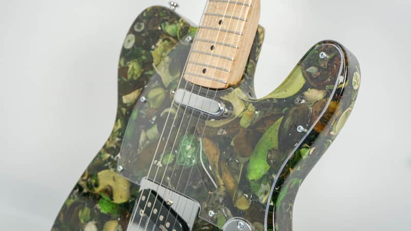 Epoxy resin Telecaster Custom Flower Electric Guitar image 1