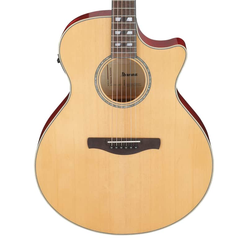 Used Ibanez AE170 A/E Guitar - Natural High Gloss image 1