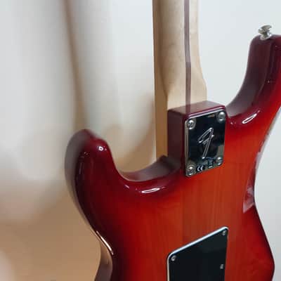 Fender Player Stratocaster Plus Top with Maple Fretboard - Aged Cherry Burst image 20