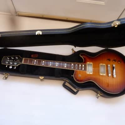 RARE! Hamer USA Hamer Monaco Elite Sunburst Burst Gloss Case Papers_200_ image 1