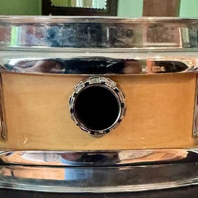 Ludwig Rocker Elite Piccolo Snare Drum 3 x 13" Black and White Badge 8 Lug image 4