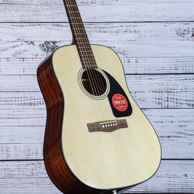 Fender CD-60 Dreadnought V3 Acoustic Guitar w/Case | Natural (IN-STOCK) image 3