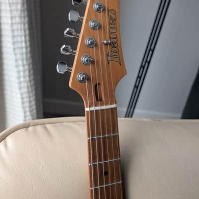 Ibanez AZ2402-BKF Prestige 2020 - Present - Black Flat image 5