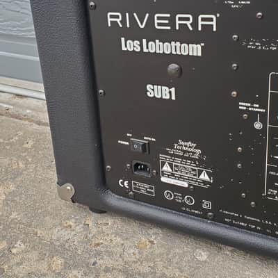 2008 Rivera KR7 120-watt 3-channel Mick Thomson Signature Tube Head and Cab with Sub 1 Los Lobottom image 23