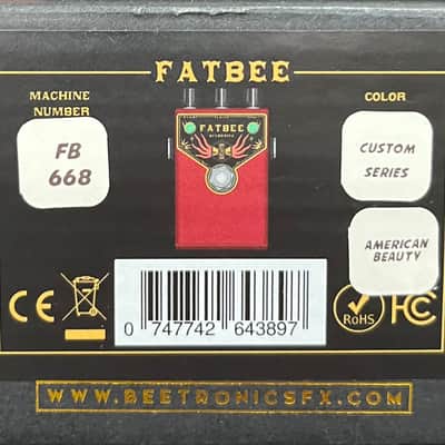 Beetronics Fatbee Overdrive Custom Shop 2020 - Present - Various image 5