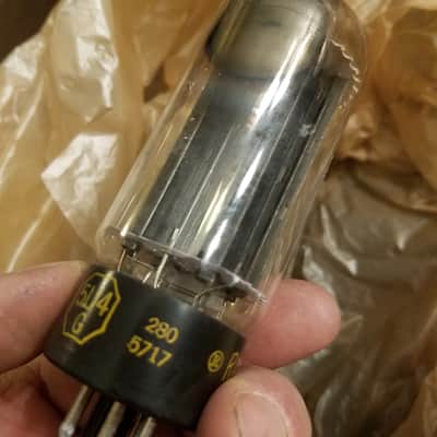 Tung-Sol or other USA One (1) 5U4GB Used Good Rectifier Vintage Vacuum Tube AT1000 tested 1954 - 1966 image 3