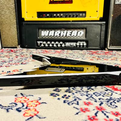 2015 Jackson Pro Series Phil Demmel Signature Demmelition King V - Made In Mexico - Black w/ Silver Bevels image 20