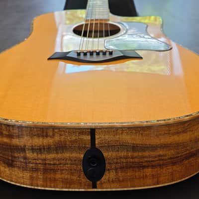 Taylor K-10-L7 Limited Edition Presentation Series Hawaiian Flame Koa American Custom Shop Masterbuilt USA Vine Inlay K10 Master Built CASE QUEEN TIME CAPSULE RARE! image 6