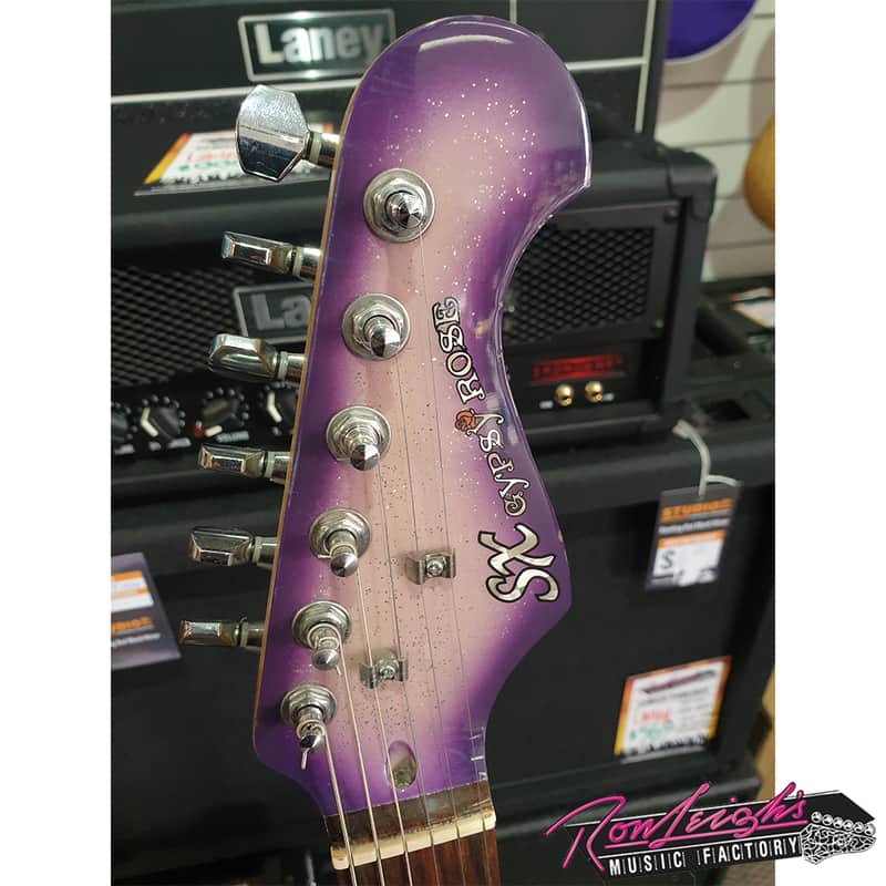 SX GR5PL Gypsy Rose 7/8 Size Stratocaster Electric Guitar with Bag