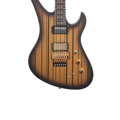 Schecter Synyster Gates Custom S Electric Guitar Satin Goldburst image 3