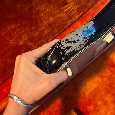 1963 Fender Jazzmaster black/matching headstock 1963 - Black image 9