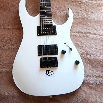 Ibanez RG2EX2 White Electric RG Guitar Metal 25.5" Fixed Bridge image 1
