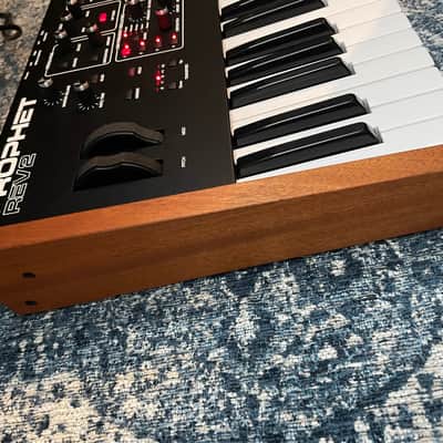 Sequential Prophet Rev2 61-Key 8-Voice Polyphonic Synthesizer 2018 - Present - Black with Wood Sides image 6