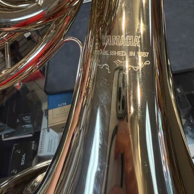 Yamaha YHR-668NII Professional Double French Horn 2010s - Nickel Silver image 3