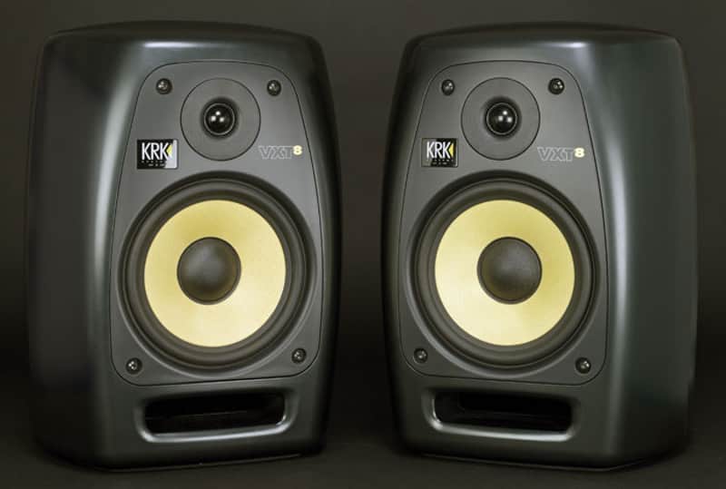 KRK Vxt 8 studio monitors (pair) image 1
